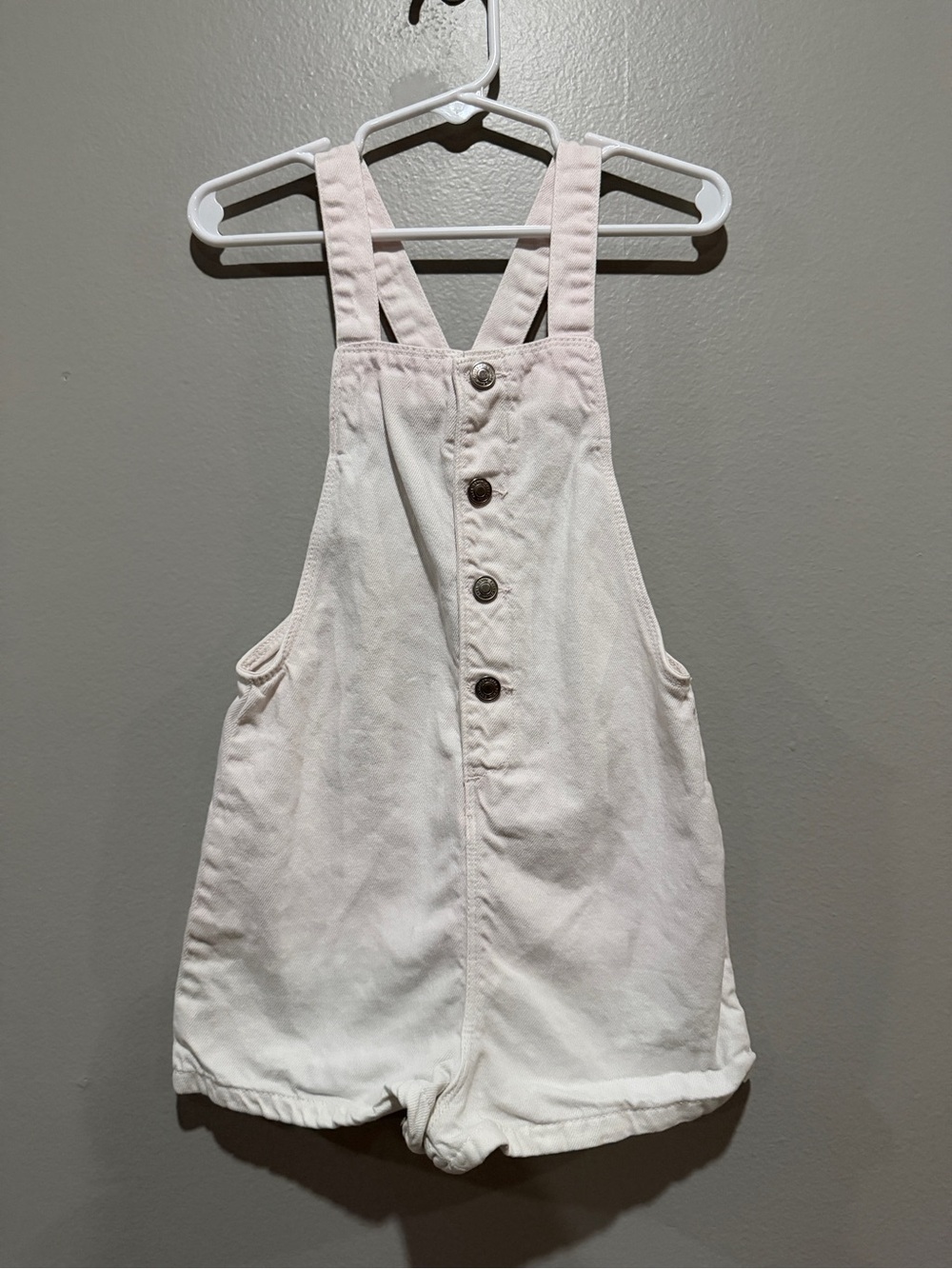 Zara Girls Light Pink  Overalls size 4-5 years